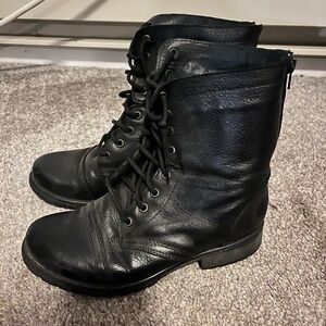 Women’s Steve Madden combat boots - size 10